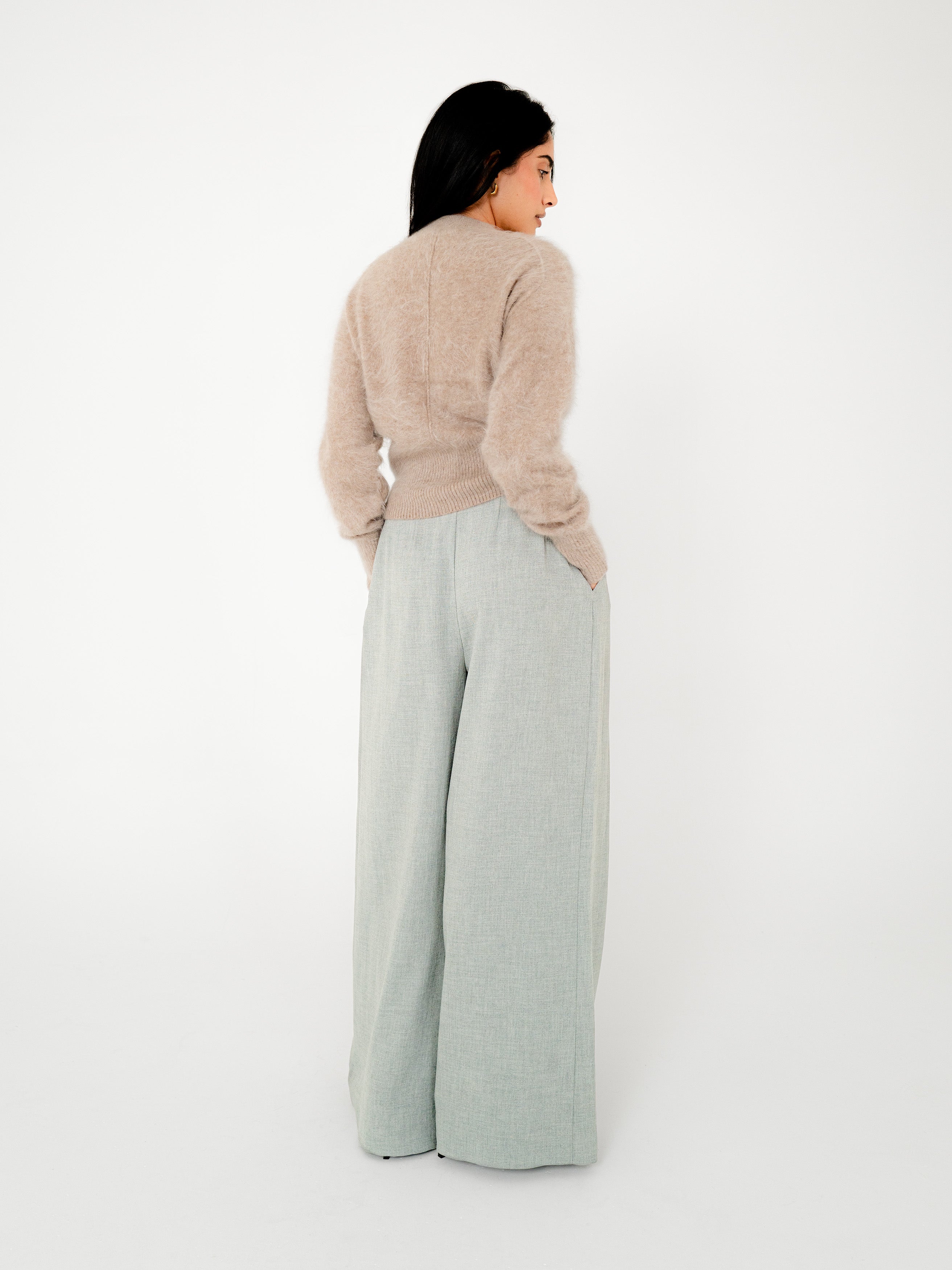 Quinn Cashmere Crew Neck Knit