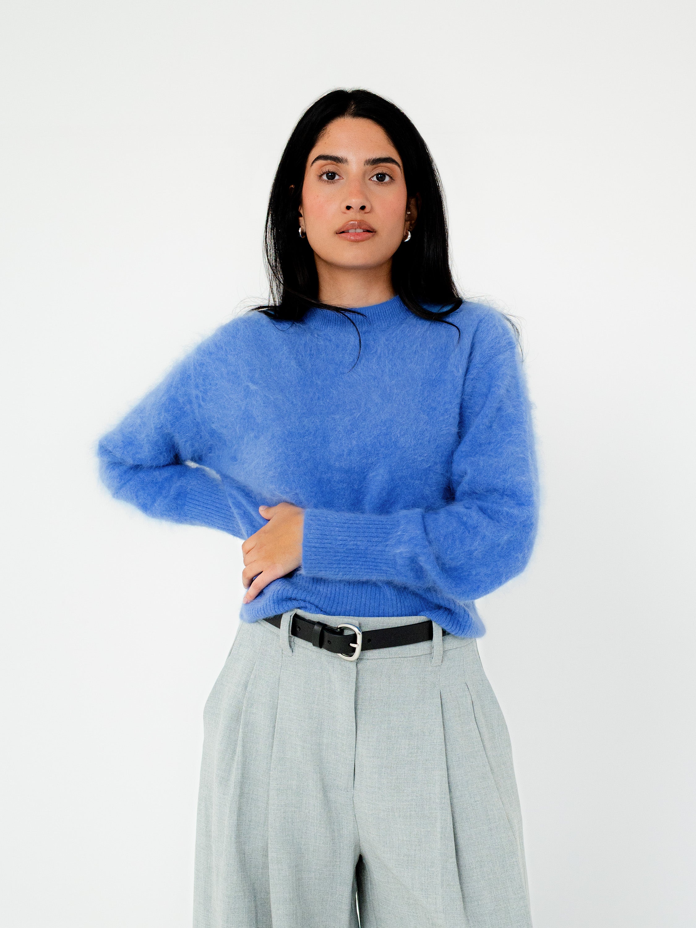Quinn Cashmere Crew Neck Knit