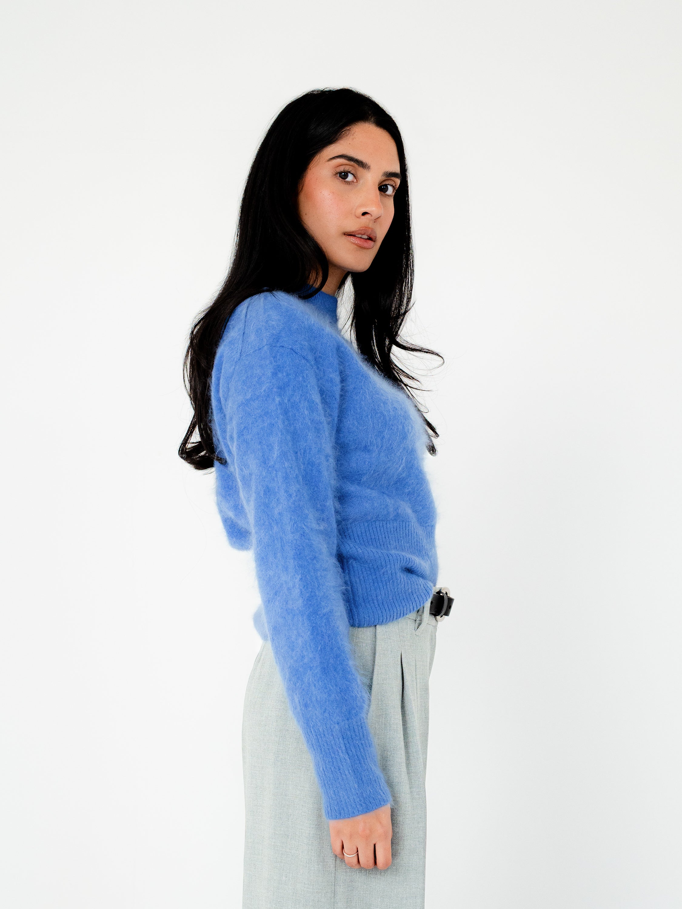 Quinn Cashmere Crew Neck Knit