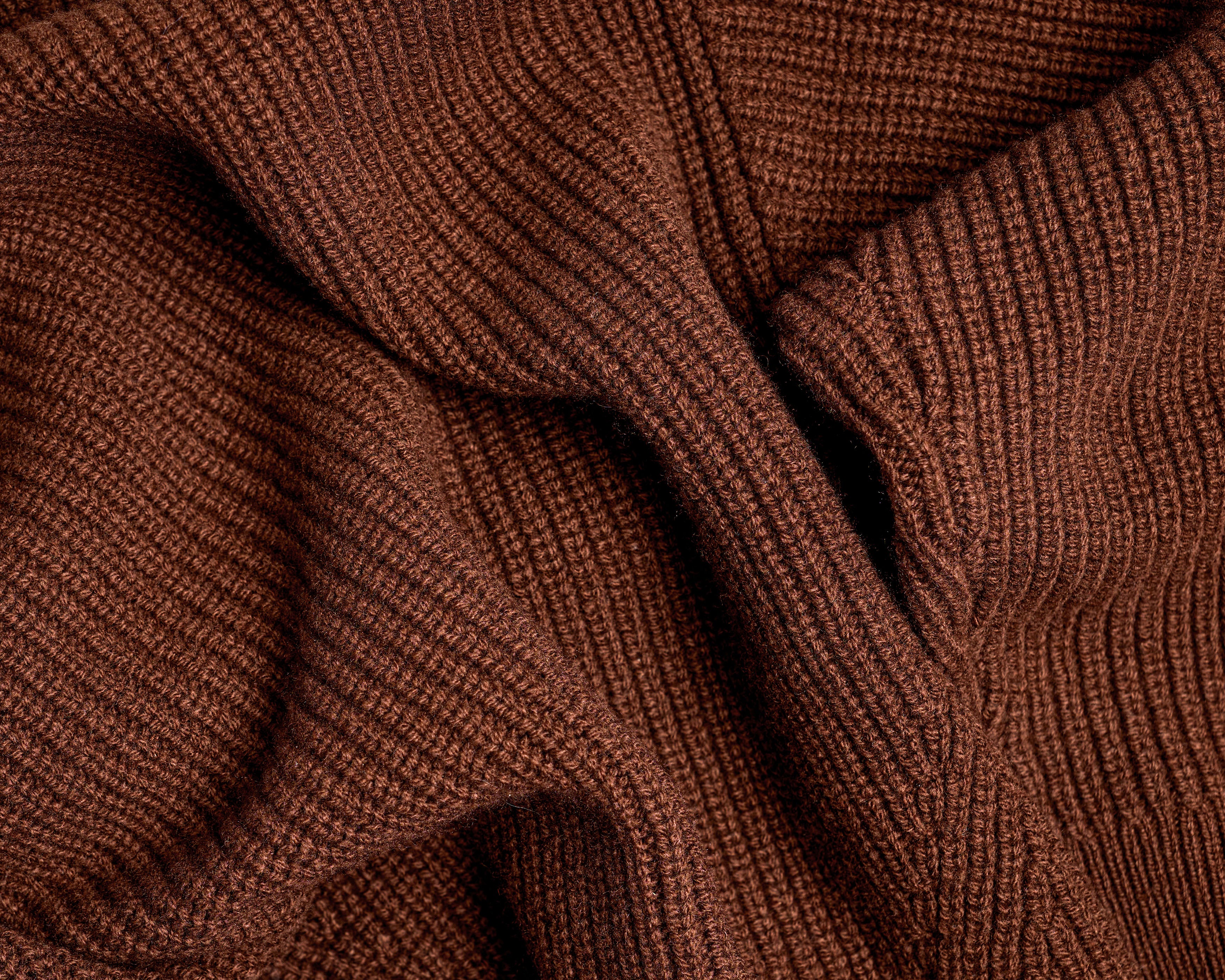 Penn Lambswool Zip Knit Jacket