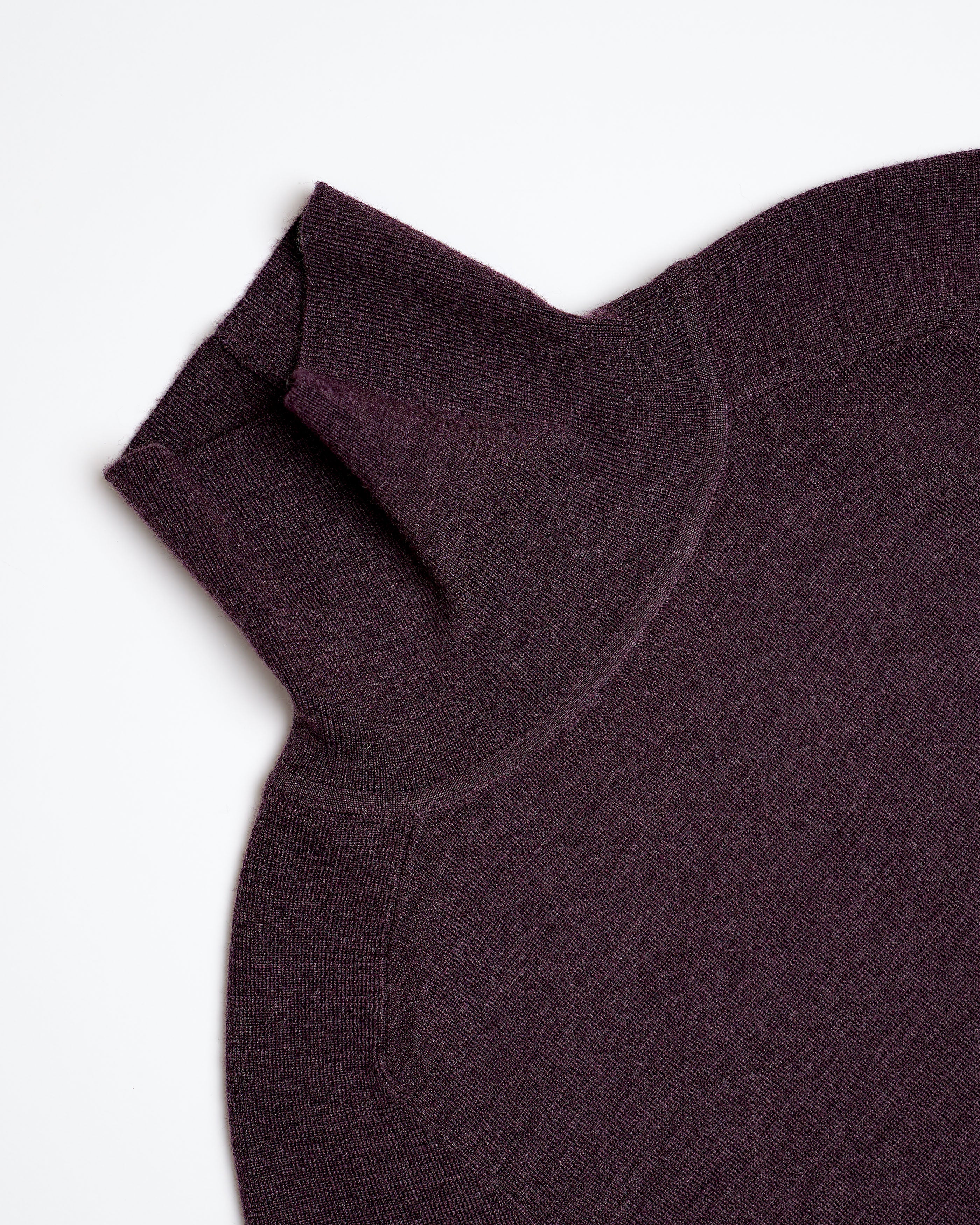 Faye Merino Wool Mock Neck Knit