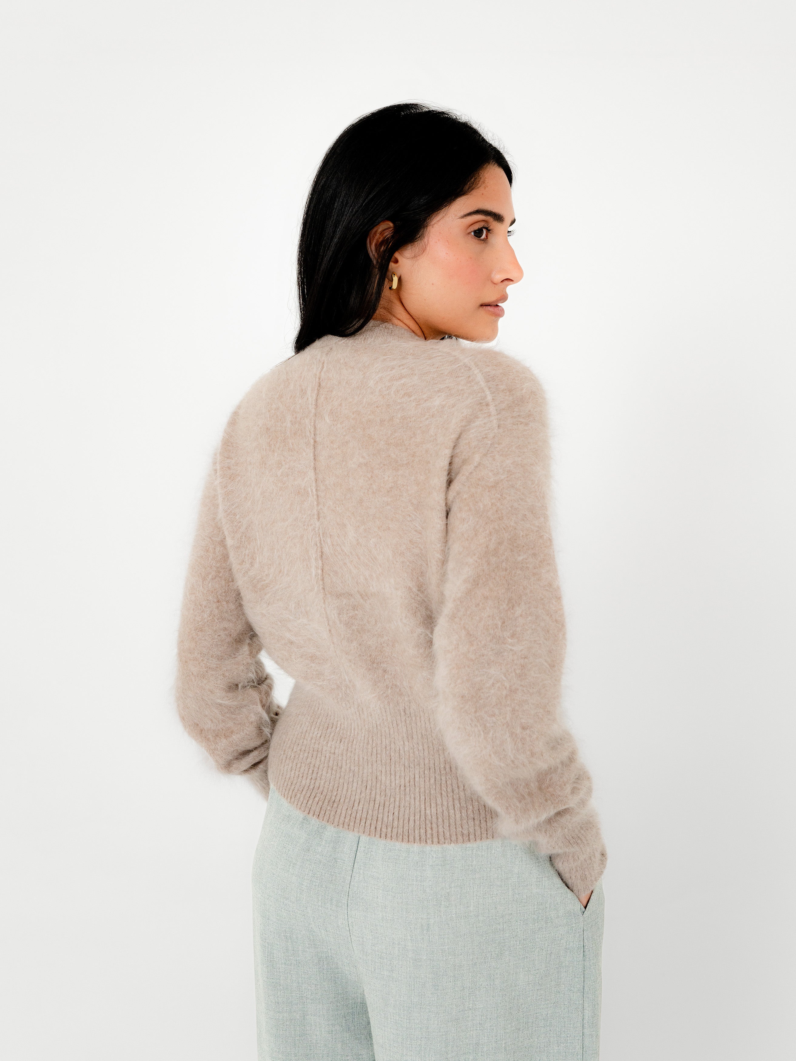 Quinn Cashmere Crew Neck Knit