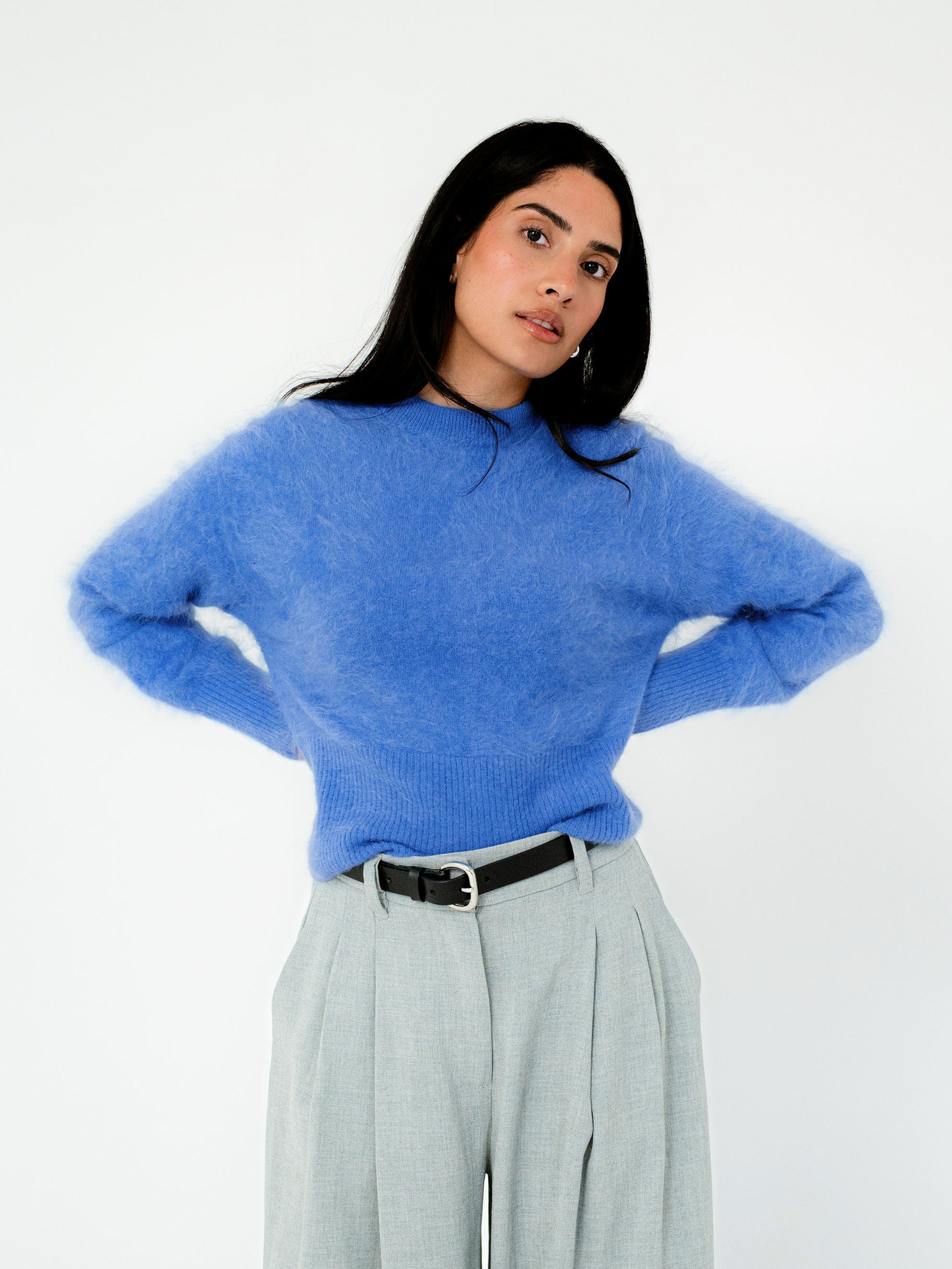 Quinn Cashmere Crew Neck Knit