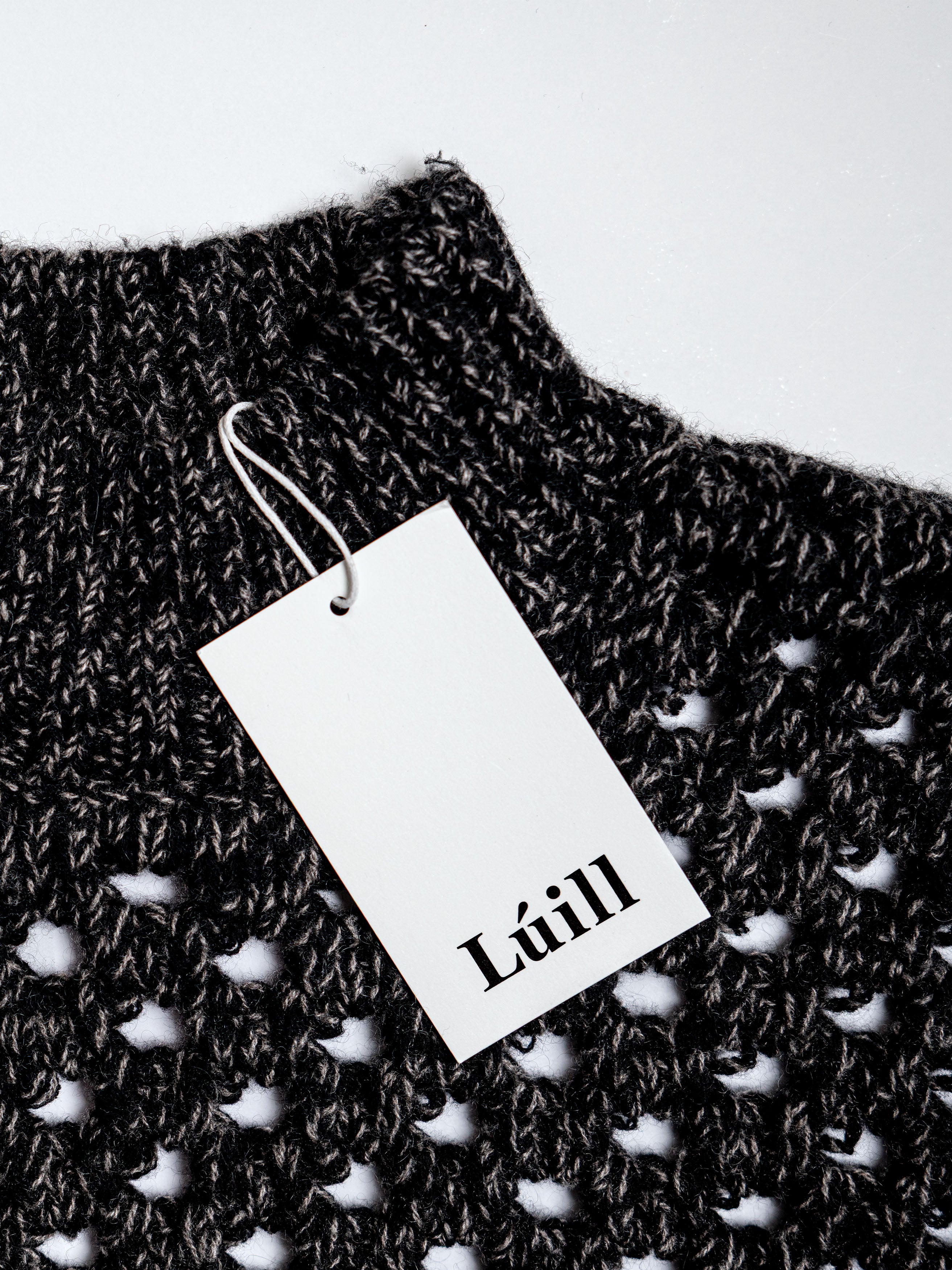 Sable Wool Cashmere Open Knit
